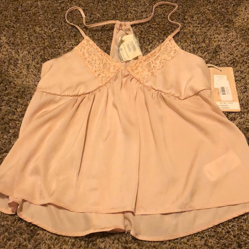 Lace tank